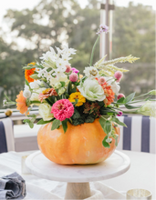 Load image into Gallery viewer, Pumpkin Flower Arranging Workshop 10/25 at 2 pm at Ghost River Brewing