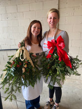 Load image into Gallery viewer, Holiday Door Swag Workshop