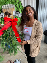 Load image into Gallery viewer, Holiday Door Swag Workshop