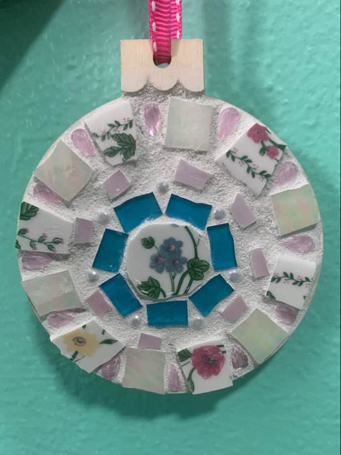 Mosaic Ornaments with Tonya Lynn Art (December 6th at 11 am)