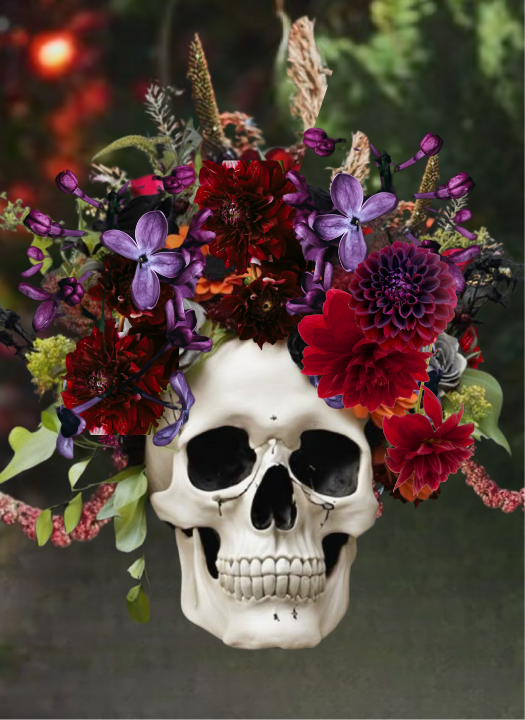 Spooky Centerpieces at Ghost River