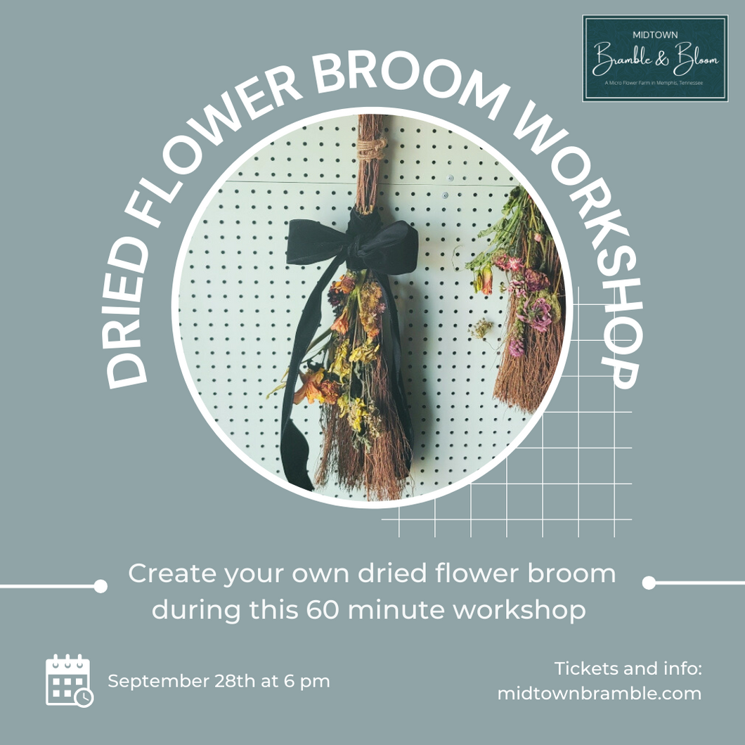 Dried Flower Broom Workshop