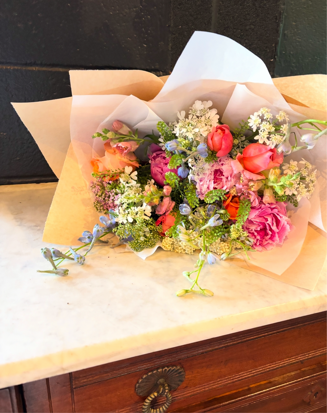 Wrapped Bouquet for Pick up or Delivery