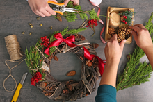 Load image into Gallery viewer, Holiday Door Swag Workshop
